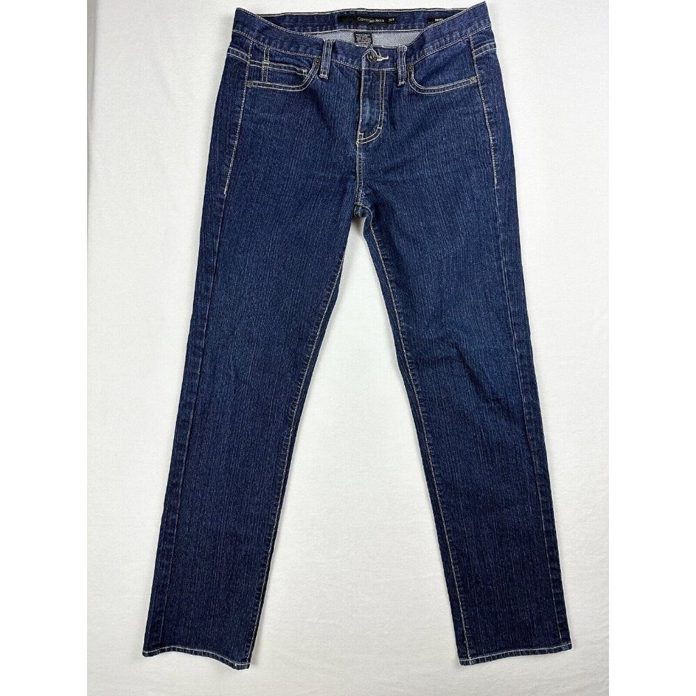 Calvin Klein Women's Skinny Jeans - Dark Blue